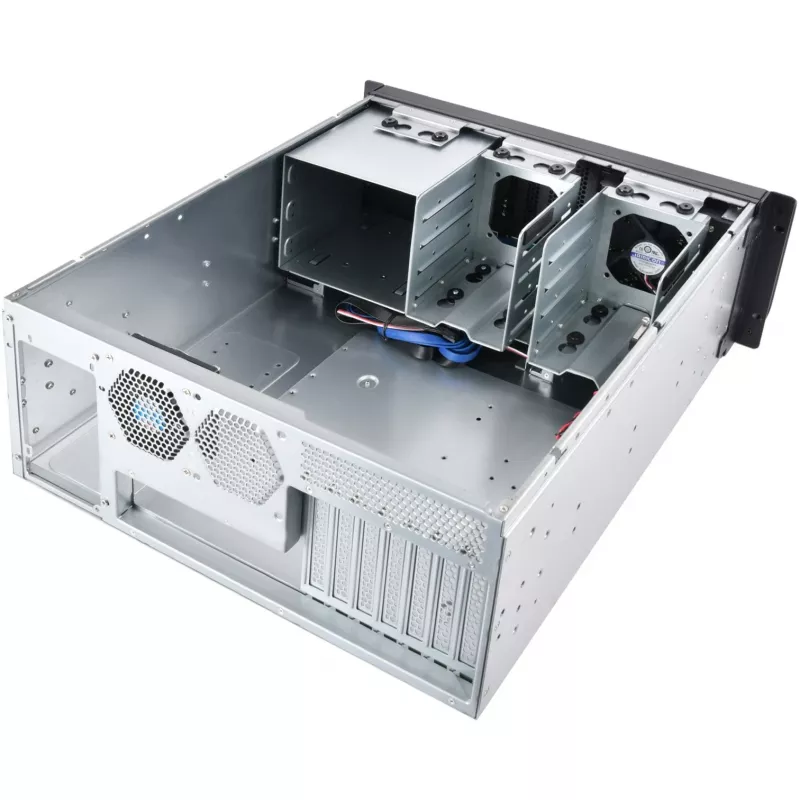 Silverstone RM400 Rack Czarny, Szary