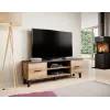 Cama TV stand LOTTA 160 2D2K wotan oak/mat Czarny