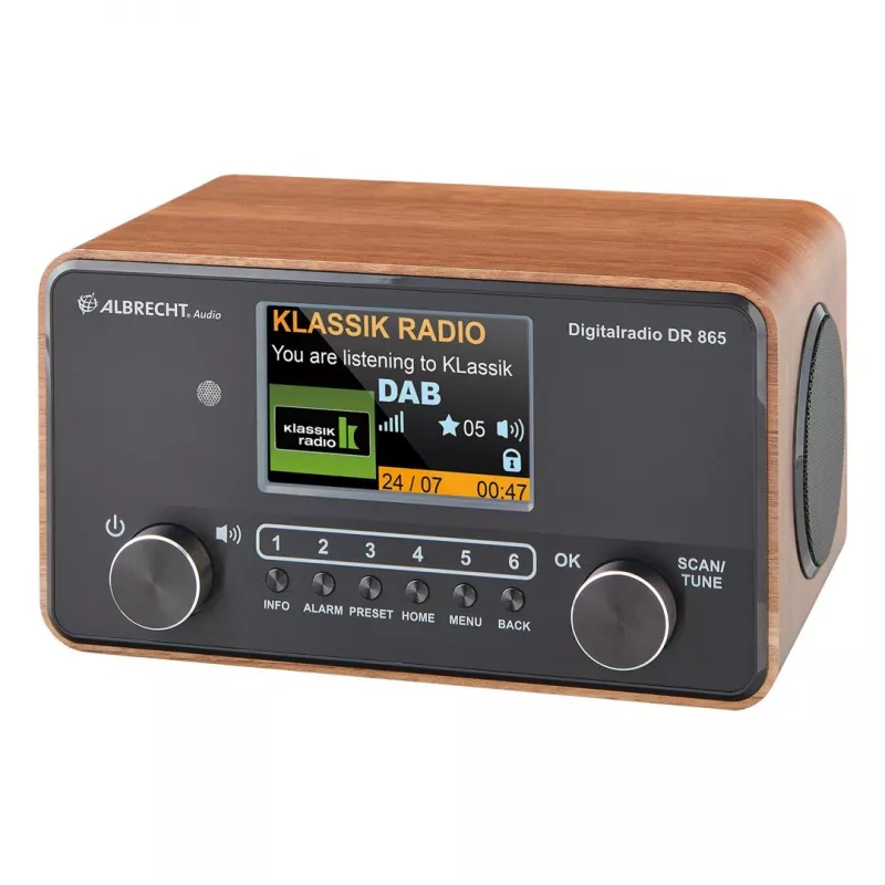 Albrecht DR 865 Senior Digital Radio (otwarte opakowanie)