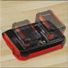 Einhell Power-X-Twincharger 3 A Ładowarka do akumulatorów do użytku wewnętrznego Czarno-Czerwona (4512069)