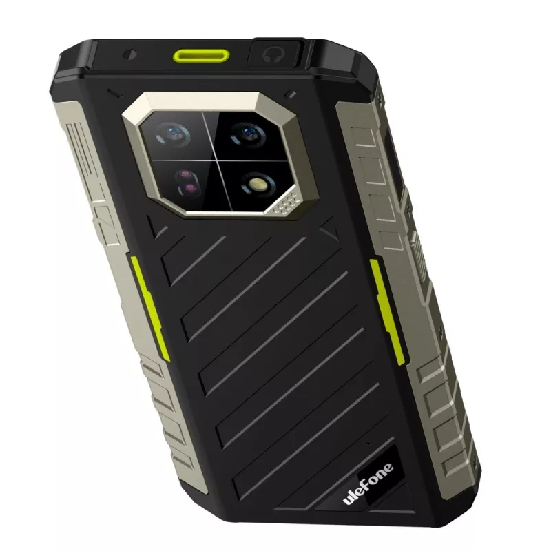 Wytrzymały smartfon UleFone Armor 22 4G, 9 GB RAM, 128 GB pamięci, IP69K, zielony