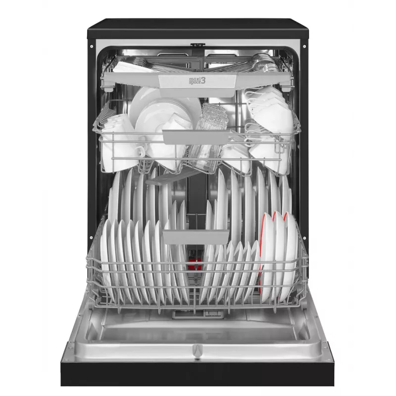 Wolnostojąca zmywarka AMICA MV 637 DCB — 14 kompletów, pełnowymiarowa 60 cm, silnik inwerterowy, 7 programów, 44 dB