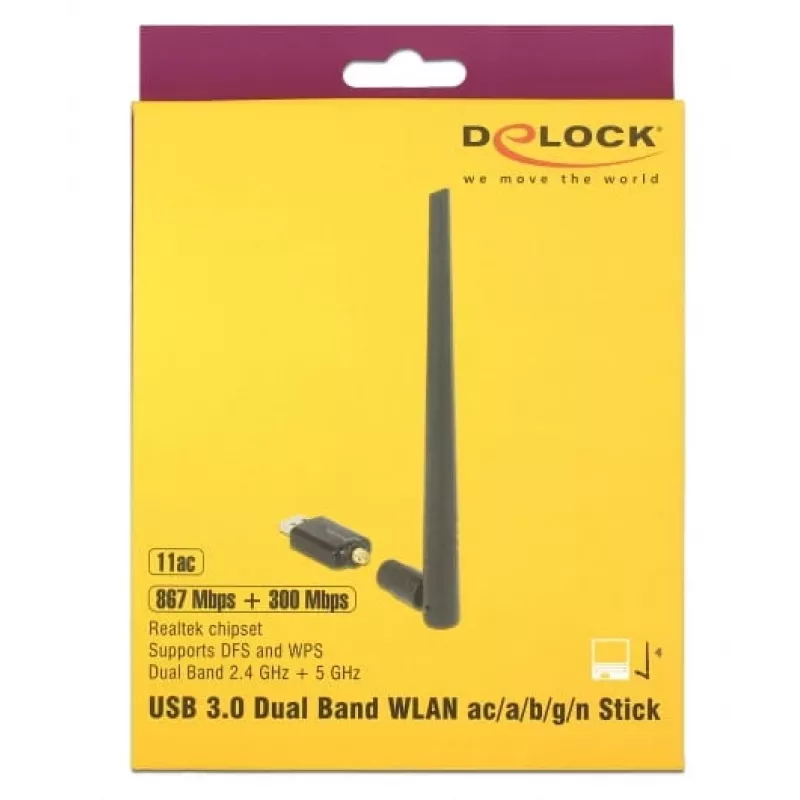 Karta sieciowa DeLOCK 12535 RF Wireless