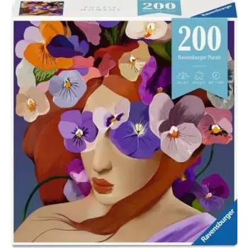 Puzzle Ravensburger Puzzle Moment fioletowy — 200 elementów, format kompaktowy