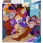 Puzzle Ravensburger Puzzle Moment fioletowy — 200 elementów, format kompaktowy