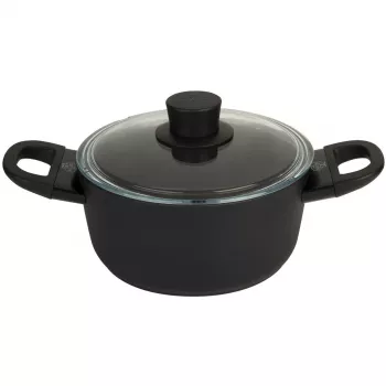 Rondel BALLARINI 75002-920-0 okrągły czarny aluminium 20 cm