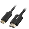 Przewód adaptera HDMI Plug > mini HDMI Plug (czarny, 3 metry, HDMI 4K)