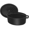 Brytfanna Staub 40509-509-0 12 L Żeliwo Czarny