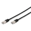 Kabel sieciowy Digitus CAT 5e SF/UTP Patchcord Czarny 3m
