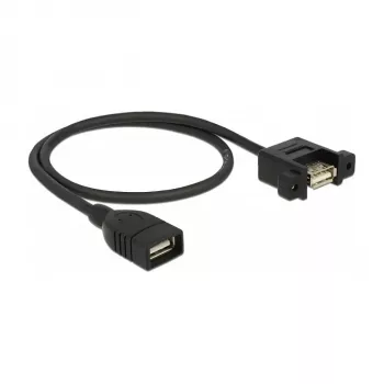 Kabel USB DeLOCK 85459 USB 2.0 0,5 m Czarny
