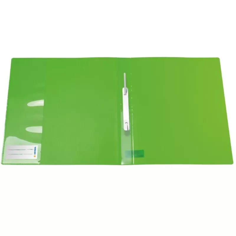 Folder HERMA 19639 Polipropylenowy Zielony A4 240x310mm