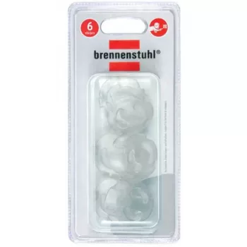 Brennenstuhl 1164480 przezroczyste osłony zabezpieczające gniazdka, 6 szt.