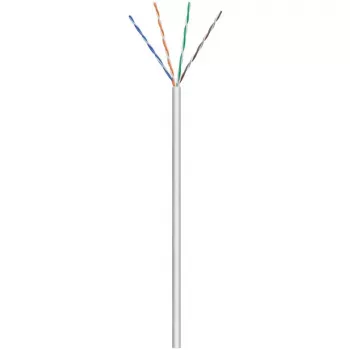 Wentronic Goobay CAT 6 Kabel sieciowy, U/UTP, szary, 100 m - CCA, AWG 24/7 (linka), PVC (93884)
