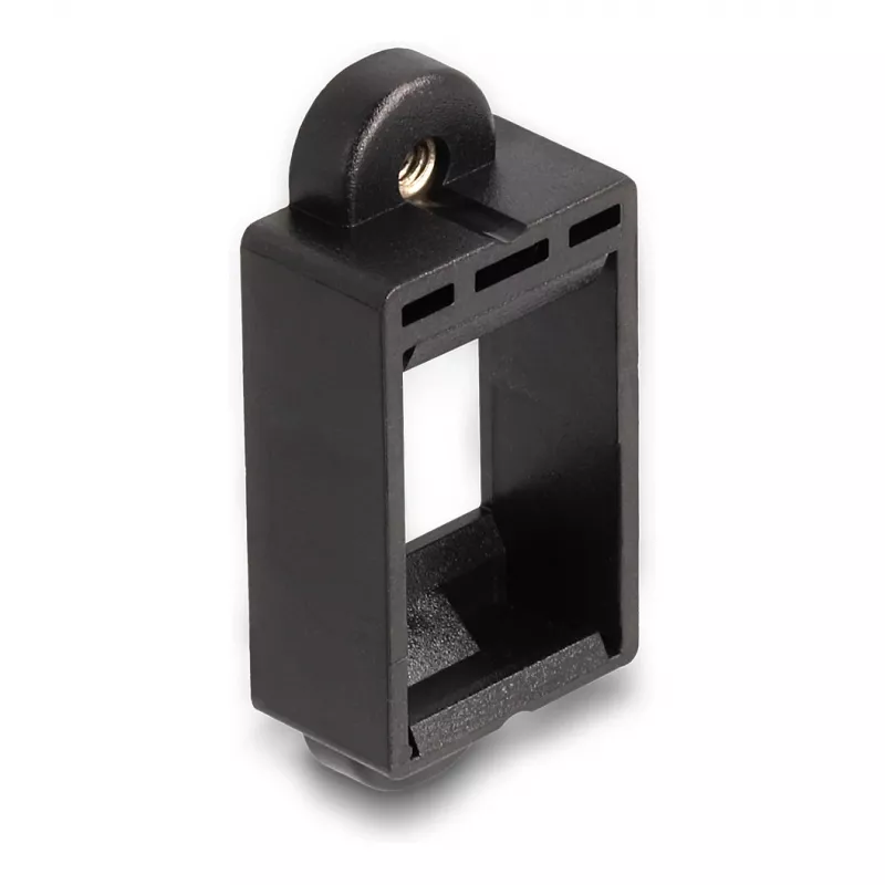 DeLOCK Uchwyt Keystone Ramka zatrzaskowa Czarny 18 mm x 40 mm x 10 mm