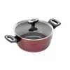 Garnek do zupy JATA CF924 4L Czerwony Aluminium