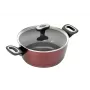 Garnek do zupy JATA CF924 4L Czerwony Aluminium