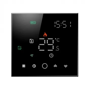 TUYA Programuojamas termostatas WiFi, Black