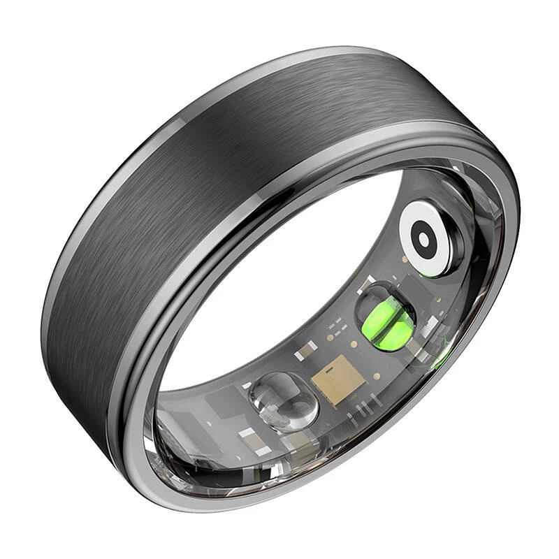 Smart ring Colmi R03 18.9 mm size 9 Czarny — wearable health & notification device
