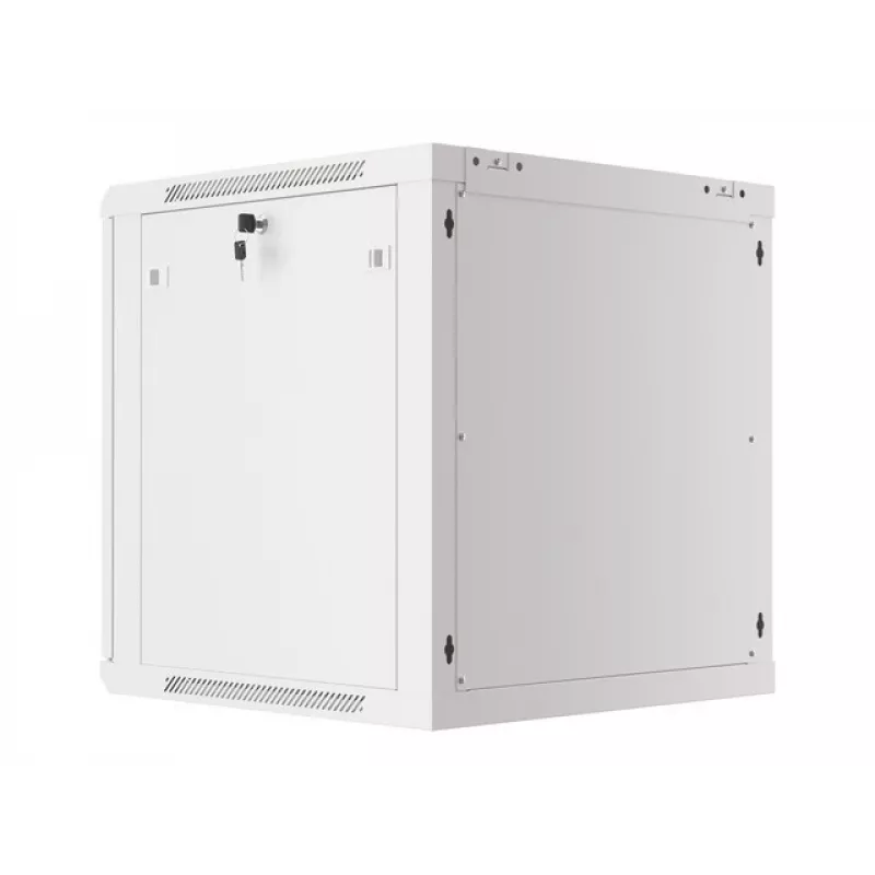 Szafa rack wisząca Lanberg 19'' 12U 600x600mm szara (drzwi szklane)