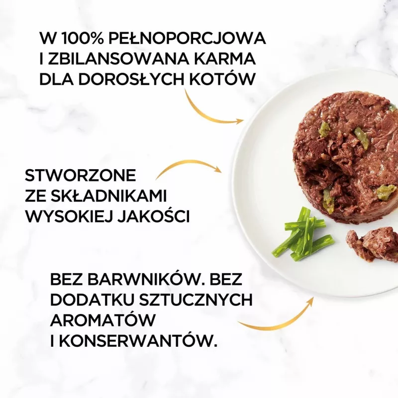 GOURMET GOLD - Pasztet z jagnięciną i fasolką szparagową 85g