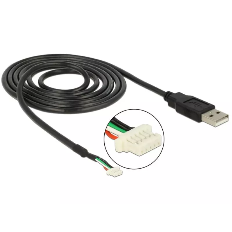 Kabel do kamery DeLOCK 95986 1,5 m czarny