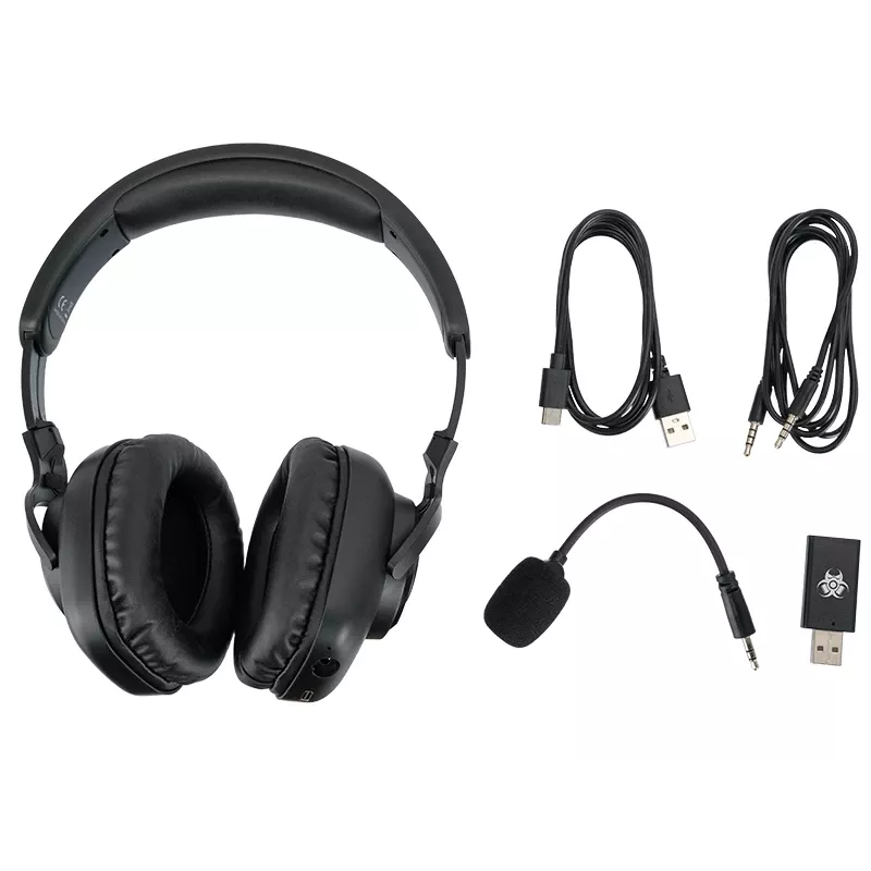 Słuchawki Tracer GAMEZONE Mobile Hybrid BT+2.4G Czarny
