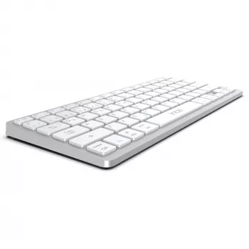 INCA Klawiatura IBK-565BT BT 5.0, Smart, Bateria 150 godz., 8-10 m srebrna