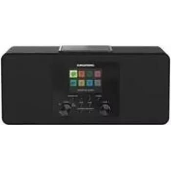 Grundig DTR 6100 2.1 DAB+ WEB Przenośne radio analogowe i cyfrowe czarne