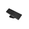 Zestaw klawiatury i myszy bezprzewodowej A4Tech Fstyler FG1012, czarny