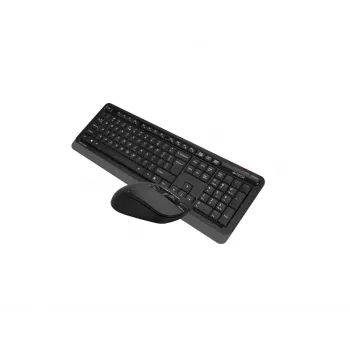 Zestaw klawiatury i myszy bezprzewodowej A4Tech Fstyler FG1012, czarny