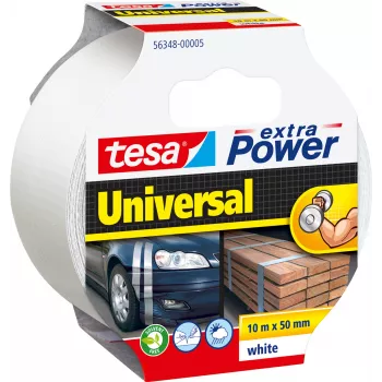 TESA extra Power Universal - Montaż - Rękodzieło - Etykietowanie - Naprawa - Wewnątrz i na zewnątrz - Biały (56348-5-3)