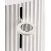 Toster Alessi MDL08B Czarny — Design Plissé, 6 stopni przyrumieniania, tryb bajgiel/rozmrażanie/podgrzewanie, 340×185×250 mm