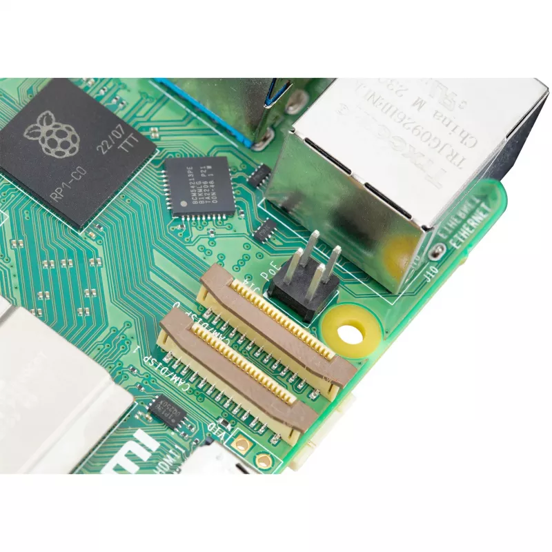 Komputer jednopłytkowy Raspberry Pi 5 — płyta rozwojowa 2400 MHz Arm Cortex-A76, do 16 GB LPDDR4x, MicroSD, USB 3.2, Wi‑Fi 5
