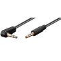 Kabel audio Microconnect AUDLL05A 0,5 m 3,5 mm czarny