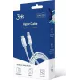 Kabel USB 3MK USB-C USB-C 2 m Biały