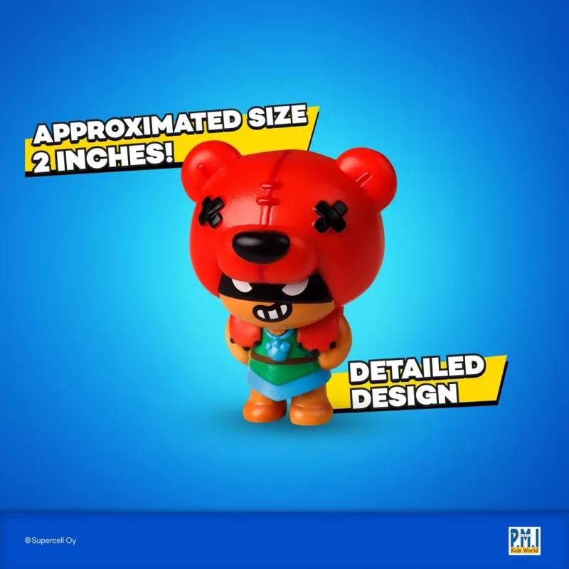 Figurki Brawl Stars S1 - Zestaw 8 figurek pudełko deluxe VER.B