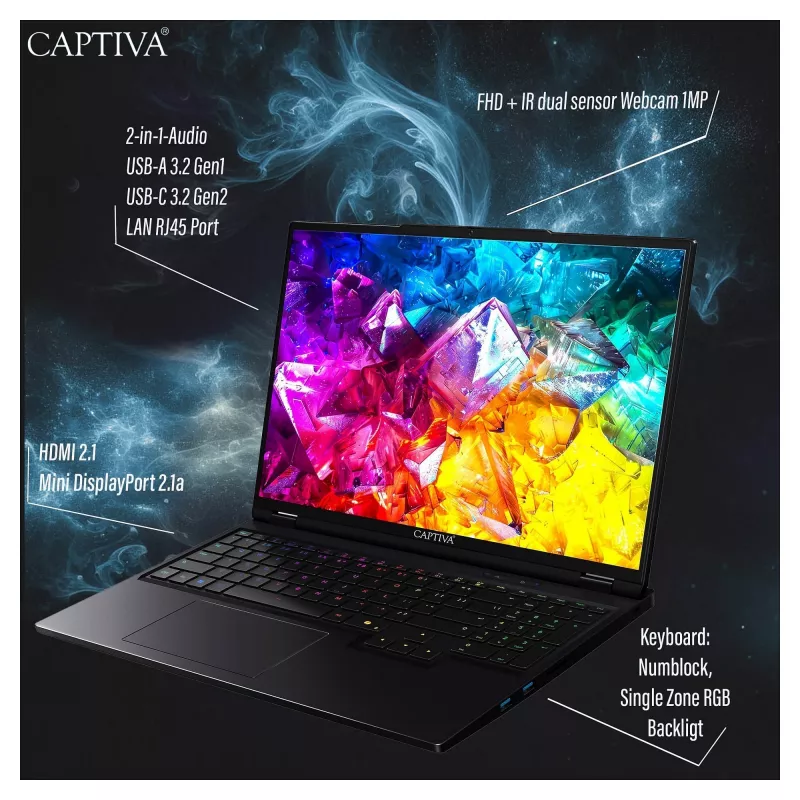 Laptop Captiva CAPTIVA 95074, model 95074