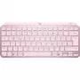 Logitech MX Keys Mini Minimalistyczna bezprzewodowa podświetlana klawiatura - RÓŻOWA - CENTRAL (DE)