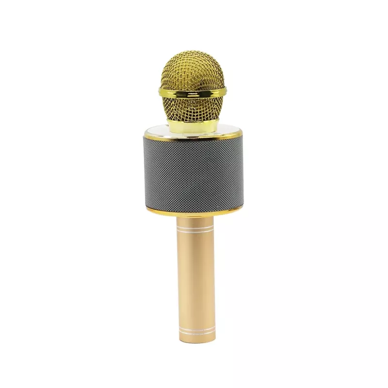 Mikrofon MANTA MIC10-G Gold kardioidalny przenośny — kardioidalny pojemnościowy, ręczny