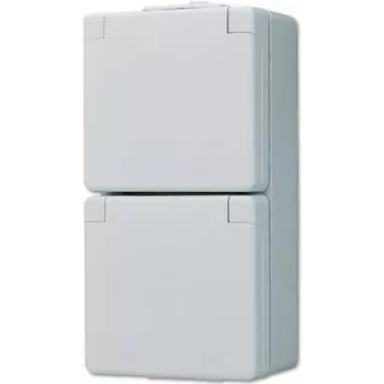 Gniazdko typu F JUNG 622 W, 16 A 250 V, obudowa duroplast biała