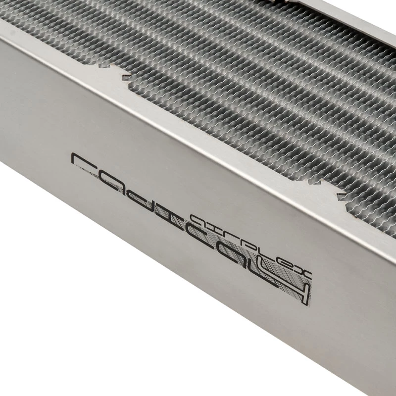 Chłodnica Aqua-Computer airplex radical 4/360 — Aluminium/Miedź/Stal nierdzewna, 400×140×73 mm