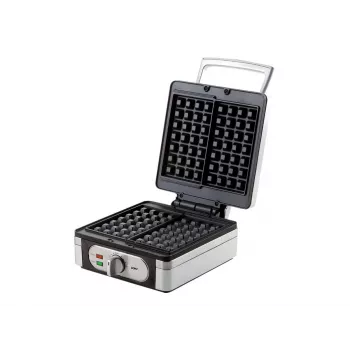 Gofrownica Domo DO 9047 W 2 gofry 1400 W srebrna