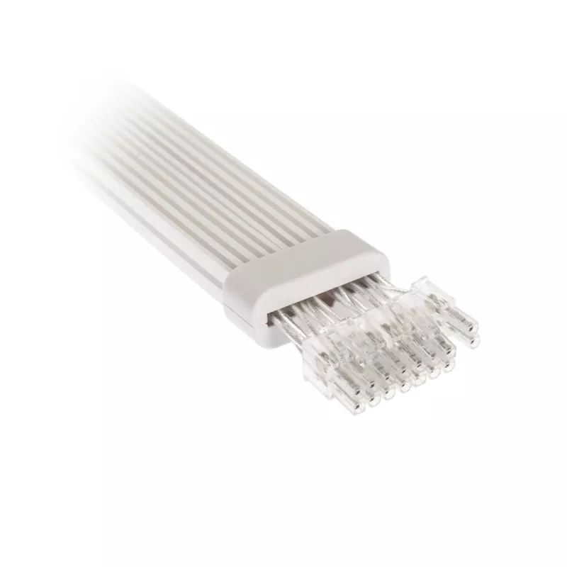 Kabel przedłużający PCI-E 8-pin Kolink Umbra Radiant ARGB — podwójny 2× 8-pin, przedłużenie w oplocie do zasilania GPU