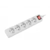 Listwa zasilająca Lanberg PS1-05E-0150-W 1,5 m 5 gniazd AC wewnętrzna biały