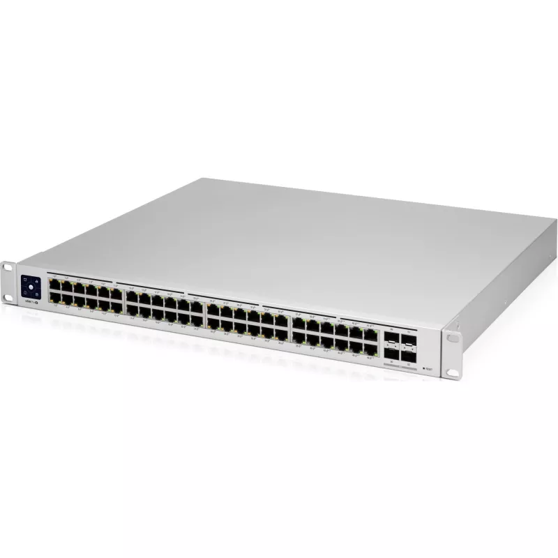 Przełącznik sieciowy Ubiquiti UniFi USW-PRO-48 zarządzany L2/L3 Gigabit Ethernet (10/100/1000) 1U Srebrny