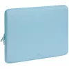 Etui na laptop Rivacase Riva Szuzuka 15,6 cala pastelowy niebieski, ochronne wyściełane etui