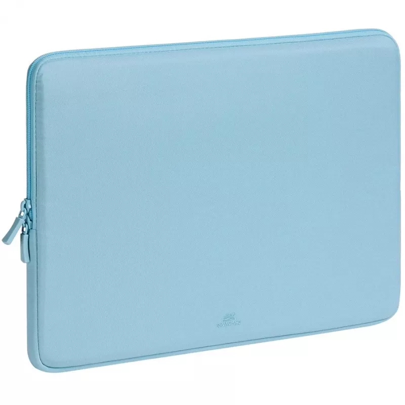 Etui na laptop Rivacase Riva Szuzuka 15,6 cala pastelowy niebieski, ochronne wyściełane etui