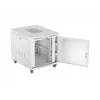 Szafa rack LANBERG FF01-8015-23SL 19 cali 15U, szara, perforowane drzwi przednie