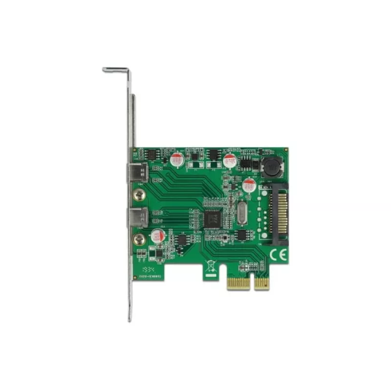 Karta PCI Express DeLOCK x1 na 2 x USB Type-C™ żeński