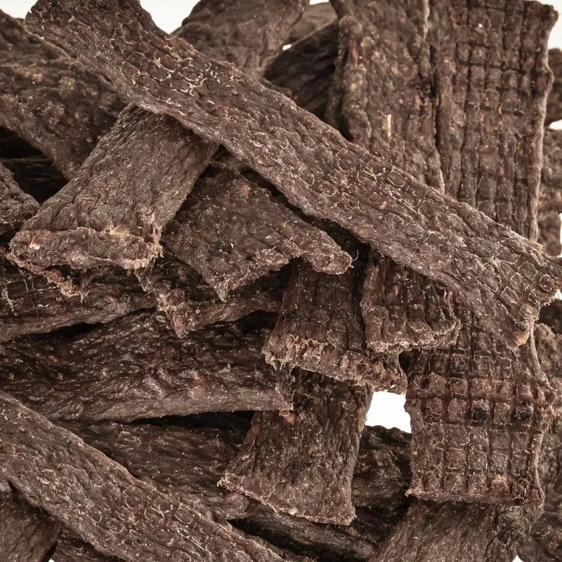 Przysmaki dla psa PETITTO Monoprotein Meat Strips — Jeleń, przekąska hipoalergiczna, 400 g, bez zbóż i soi